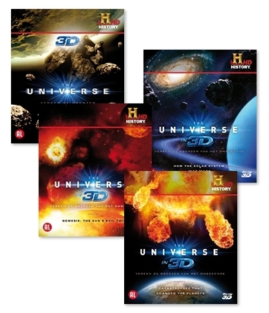 Real 3D Bundle: The Universe (Blu-ray), History Channel