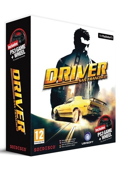 Driver: San Francisco + PS3 Game Wheel (PS3), Ubisoft