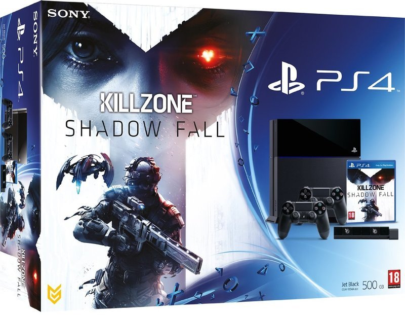 PlayStation 4 (500 GB) + Extra Controller + Killzone: Shadow Fall + PlayStation Eye Camera (PS4), Sony Computer Entertainment