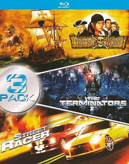 Pirates of Treasure Island + Street Racer + The Terminators