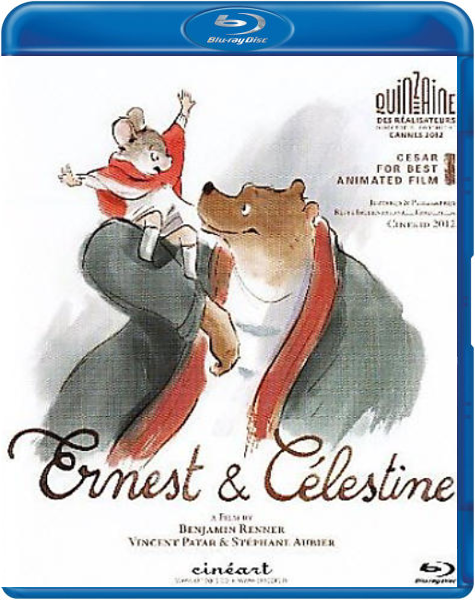 Ernest & Celestine (Blu-ray), Stephane Aubier, Vincent Patar, Benjamin Renner