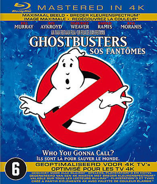 Ghostbusters (Mastered In 4K) (Blu-ray), Ivan Reitman