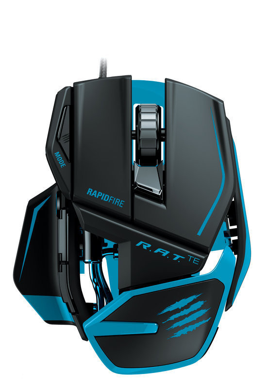 MadCatz R.A.T. Tournament Edition Gaming Mouse (blauw) (PC), MadCatz