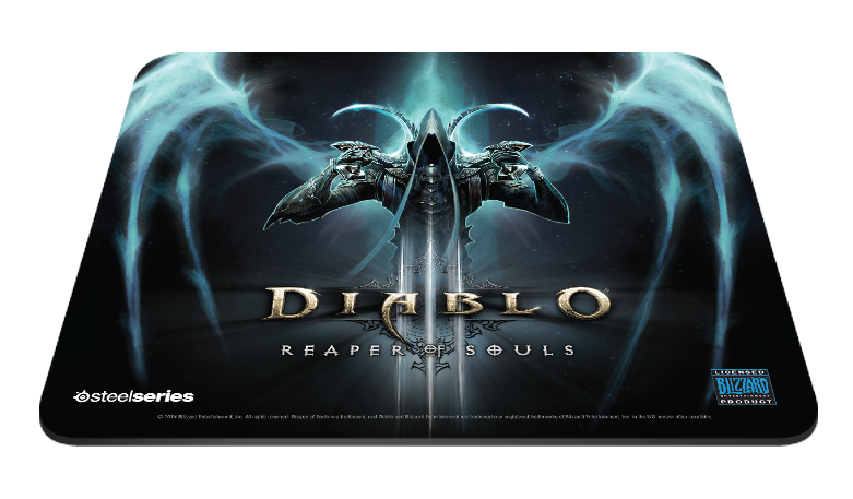 SteelSeries QcK Muismat Diablo III: Reaper Of Souls Edition (PC), SteelSeries