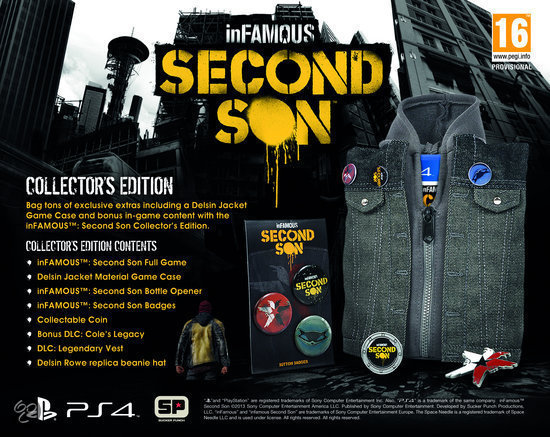 Infamous: Second Son Collectors Edition (PS4), Sucker Punch