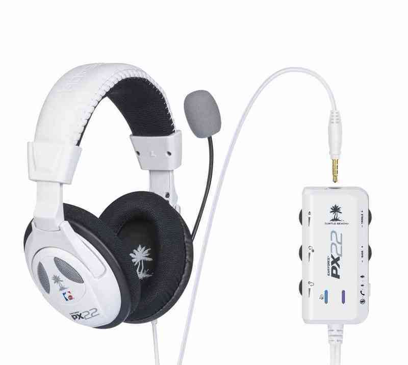 Turtle Beach Ear Force PX22 Gaming Headset (White) (hardware), Turtle Beach