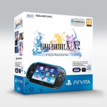 PlayStation Vita Console WiFi +  4 GB Memory Card + Final Fantasy X & X-2 HD Remaster Voucher (PSVita), Sony Computer Entertainment