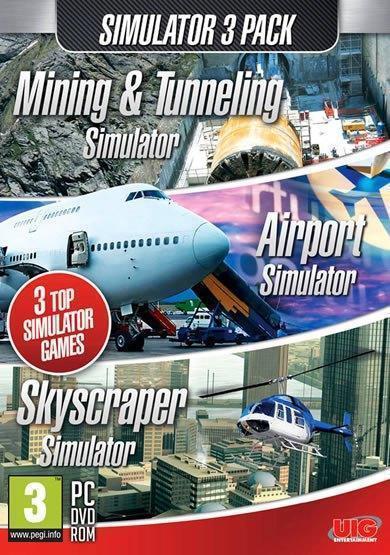 Simulator 3 Pack, Mining, Airport en Skyscraper (PC), UIG Entertainment