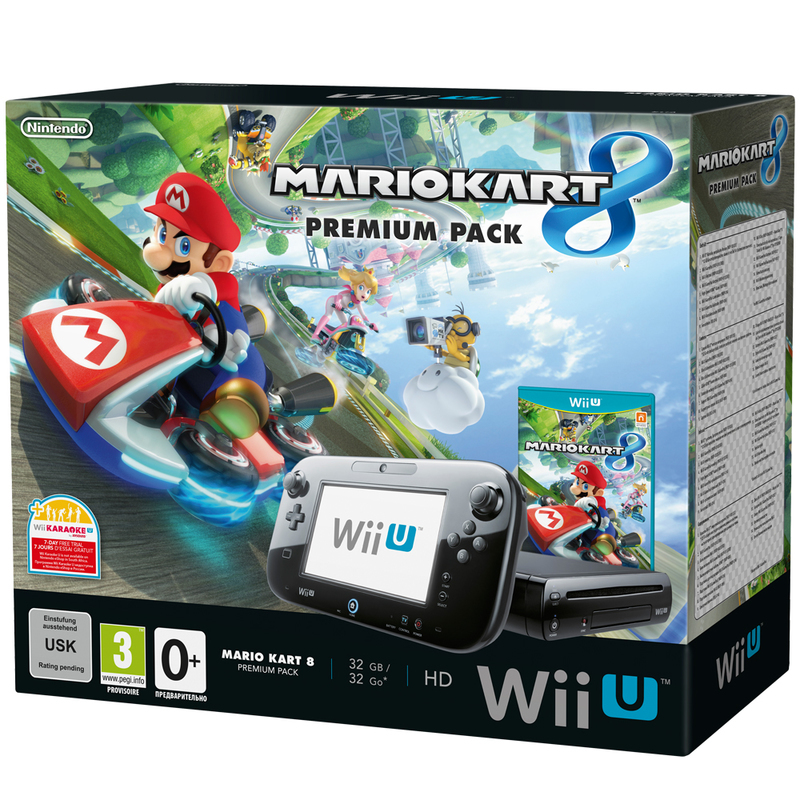Zeldzaamheid Blaze seksueel Wii U 32GB Console Premium Bundel Zwart + Mario Kart 8 kopen voor de Wiiu -  Laagste prijs op budgetgaming.nl