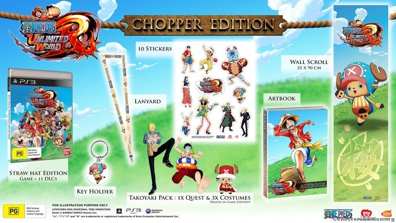 One Piece: Unlimited - World Red Limited Chopper Edition (PS3), Ganbarion