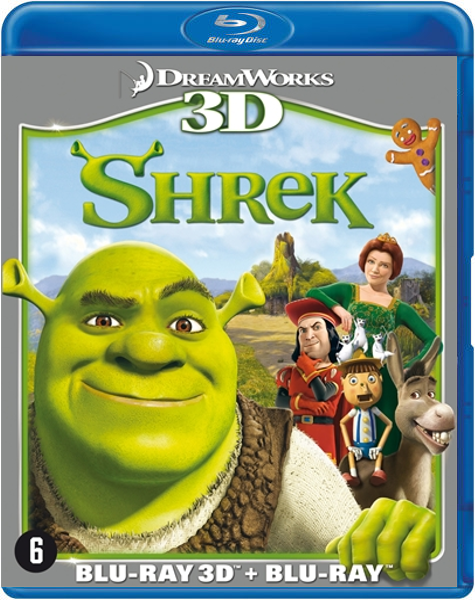 Shrek (2D+3D) (Blu-ray), Andrew Adamson, Vicky Jenson
