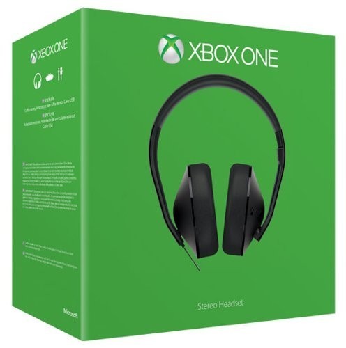 Xbox One Stereo Headset (zwart) (Xbox One), Microsoft