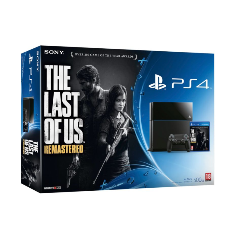 PlayStation 4 (500 GB) + The Last Of Us: Remastered (PS4), Sony Computer Entertainment