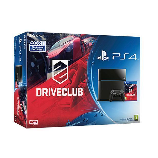 PlayStation 4 (500 GB) + Driveclub (PS4), Sony Computer Entertainment