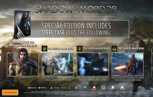 Middle-Earth: Shadow of Mordor Special Edition (PC), Monolith Productions 