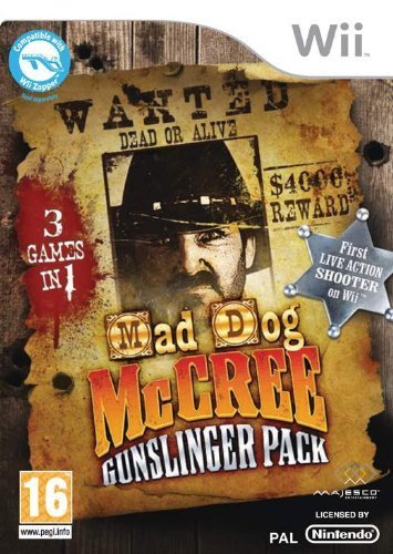 Mad Dog McCree Gunslinger Pack (Wii), American Laser Games