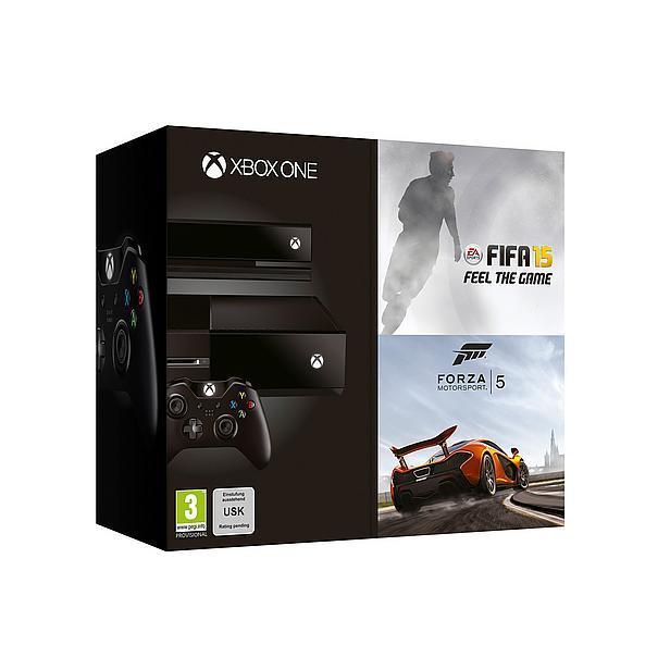 Xbox One Console met Kinect (500 GB) incl. FIFA 15 + Forza 5 + Dance Central (Xbox One), Microsoft
