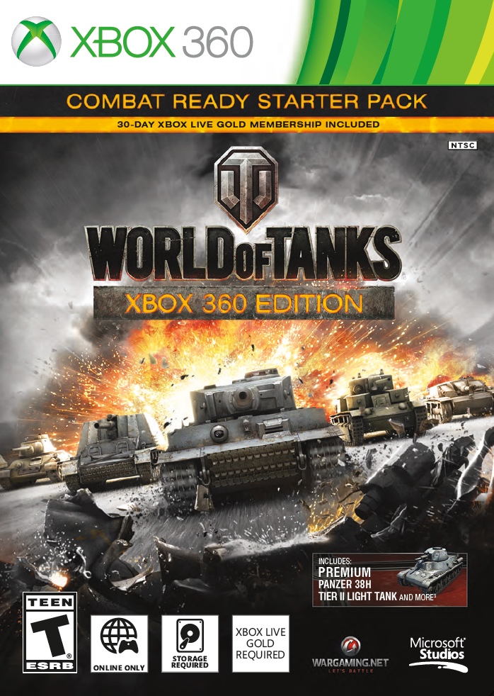 World of Tanks Combat Ready Starter Pack (Xbox360), Wargaming