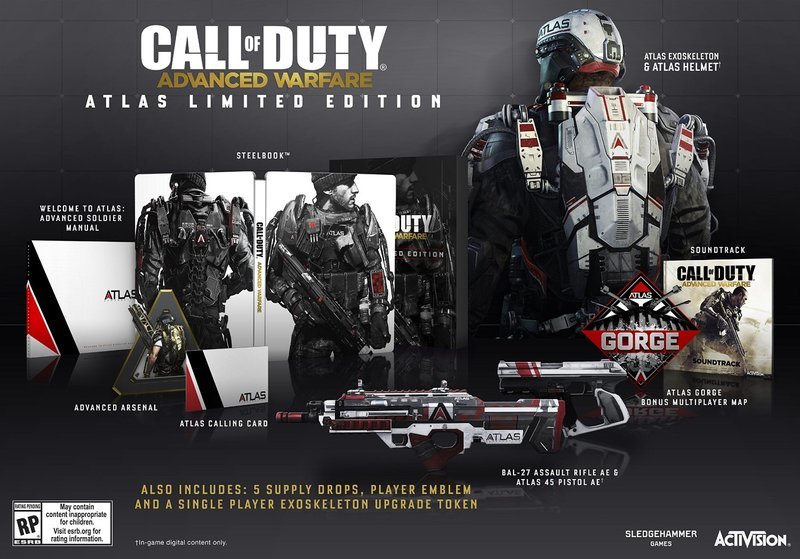 Call Of Duty: Advanced Warfare Atlas Edition (PS4), Sledgehammer Games 