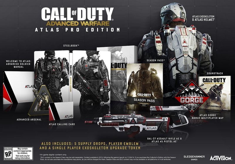 Call Of Duty: Advanced Warfare Atlas Pro Edition (PS4), Sledgehammer Games 