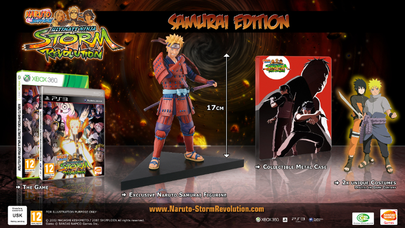 Naruto Shippuden: Ultimate Ninja Storm Revolution Samurai Edition (Xbox360), CyberConnect2