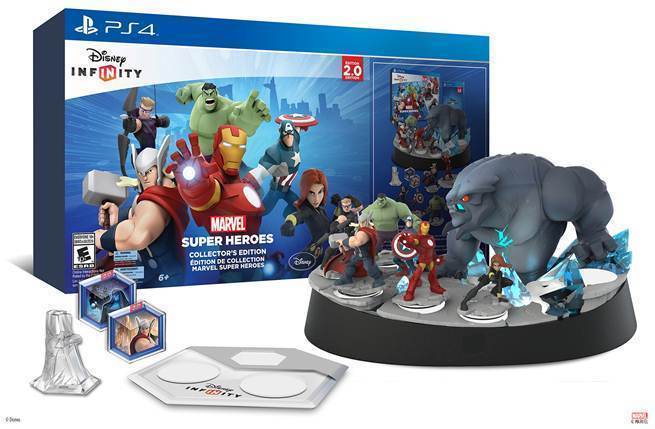 Disney Infinity 2.0 Marvel Super Heroes Starter Pack Collectors Edition (PS4), Avalanche Software