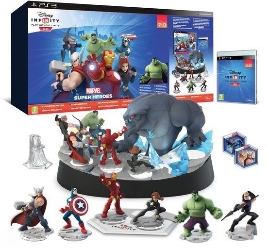 Disney Infinity 2.0 Marvel Super Heroes Starter Pack Collectors Edition (PS3), Avalanche Software