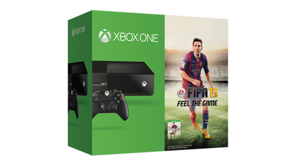 Xbox One Console (500 GB) (Zwart) + FIFA 15 (Xbox One), Microsoft