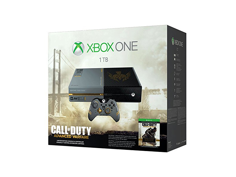 Xbox One Console (1 TB) (Limited Edition) + Call of Duty: Advanced Warfare Voucher (Xbox One), Microsoft