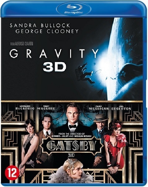 Gravity + The Great Gatsby (2D+3D) (Blu-ray), Alfonso Cuaron, Baz Luhrmann