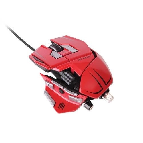 MadCatz M.M.O. TE Gaming Mouse (rood) (PC), MadCatz