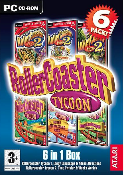 RollerCoaster Tycoon 6-Pack (PC), Atari