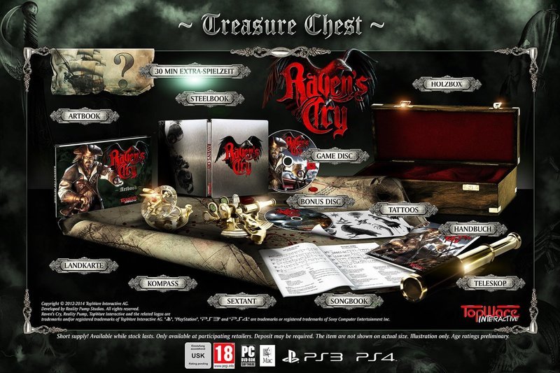 Raven's Cry Treasure Chest Edition (PC), Topware Interactive