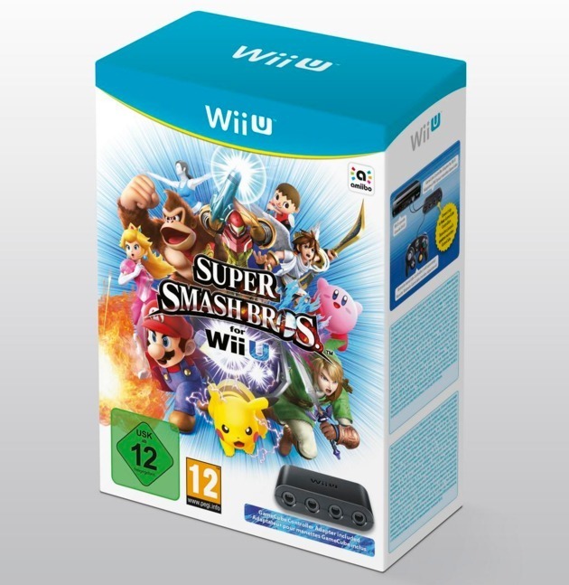 Super Smash Bros Wii U met GameCube Controller Adapter