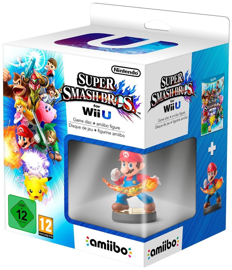Super Smash Bros Wii U Amiibo Bundle (Wiiu), Nintendo