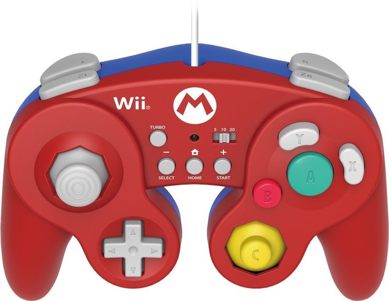 HORI Super Smash Bros Controller (Mario) (Wiiu), Nintendo
