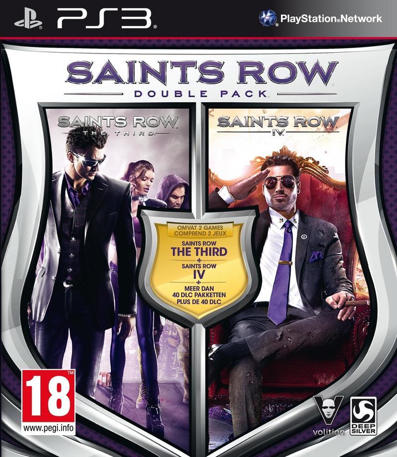 Saints Row Double Pack (Saints Row 3+4) (PS3), Deep Silver