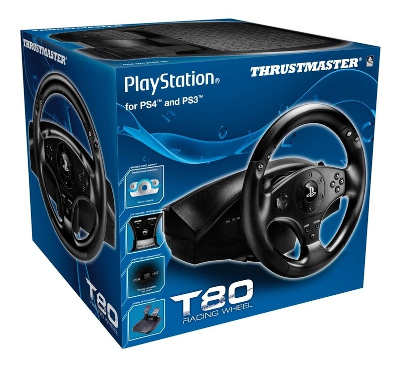 Thrustmaster T80 Racing Wheel (PS4/PS3) (PS4), Thrustmaster