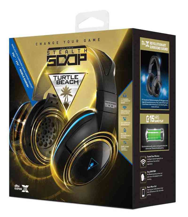 Turtle Beach Ear Force Stealth 500P (PS4/PS3) (PS4), Turtle Beach