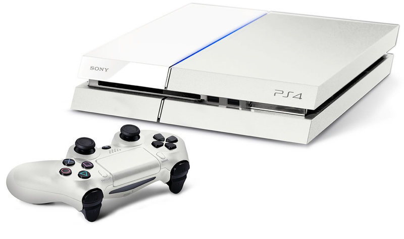 PlayStation 4 (500 GB) (glacier white)