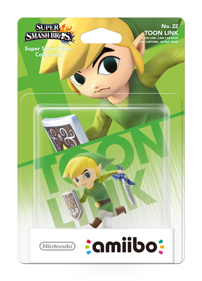 Super Smash Bros Amiibo Figuur Toon Link (NFC), Nintendo