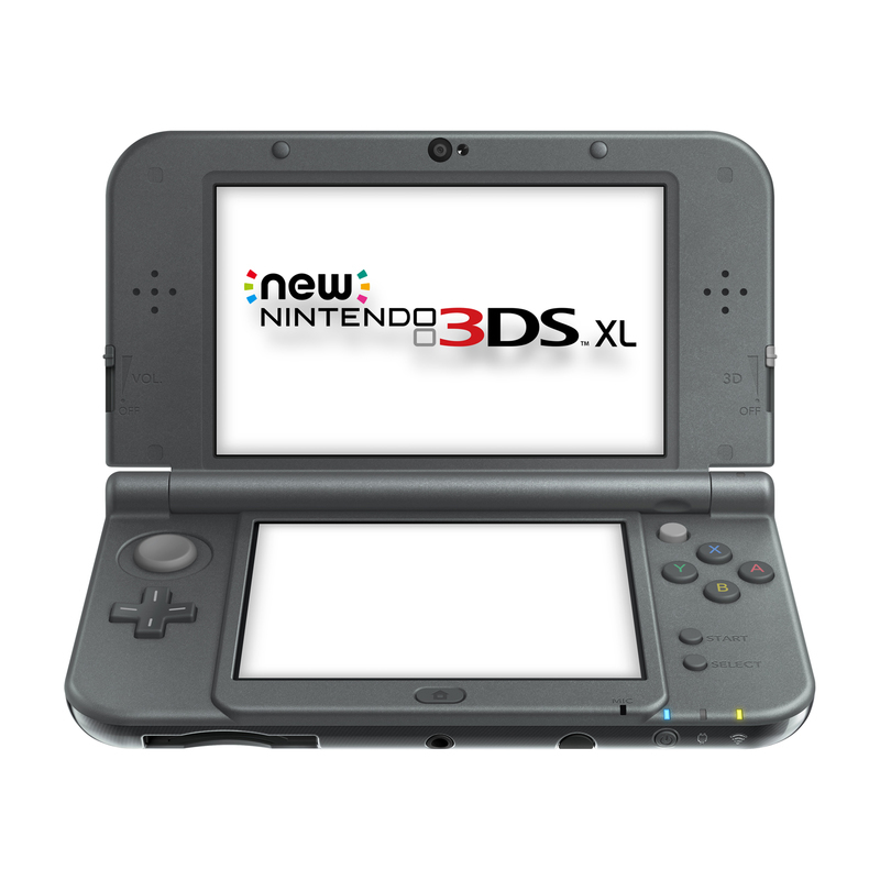 New Nintendo 3DS XL Console (Metallic Zwart) (3DS), Nintendo