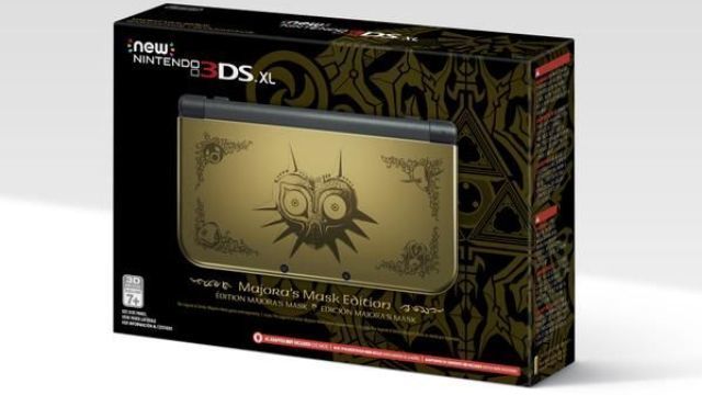 New Nintendo 3DS XL Limited Edition + The Legend of Zelda: Majora's Mask 3D