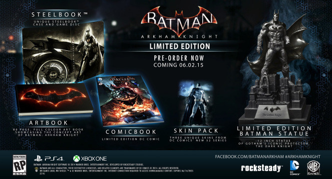 Batman: Arkham Knight Collectors Edition (Xbox One), Rocksteady Studios