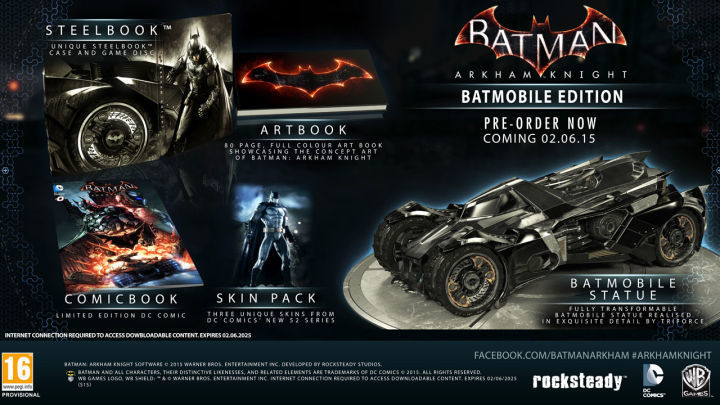 Batman: Arkham Knight Batmobile Edition (Xbox One), Rocksteady Studios