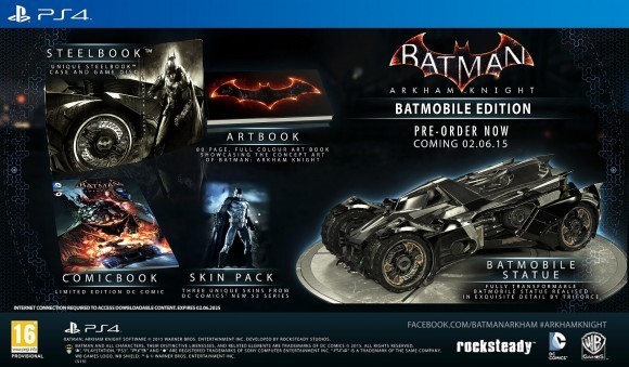 Batman: Arkham Knight Batmobile Edition (PS4), Rocksteady Studios