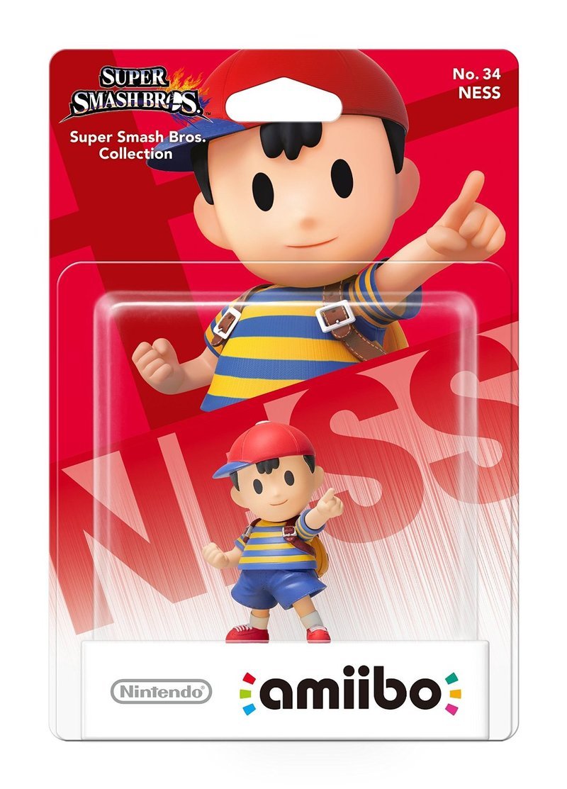 Super Smash Bros Amiibo Figuur Ness (NFC), Nintendo
