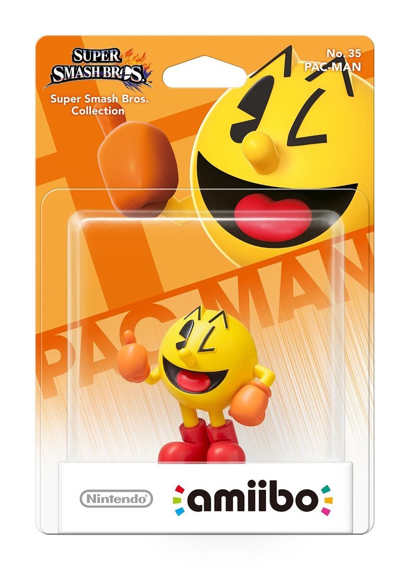 Super Smash Bros Amiibo Figuur Pac-Man (NFC), Nintendo