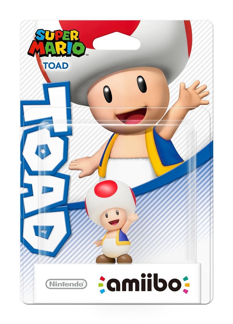 Super Mario Amiibo Figuur Toad (NFC), Nintendo
