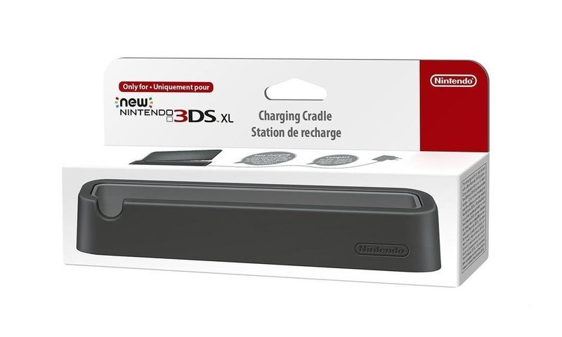 New 3DS XL Laadstation (zwart) (3DS), Nintendo